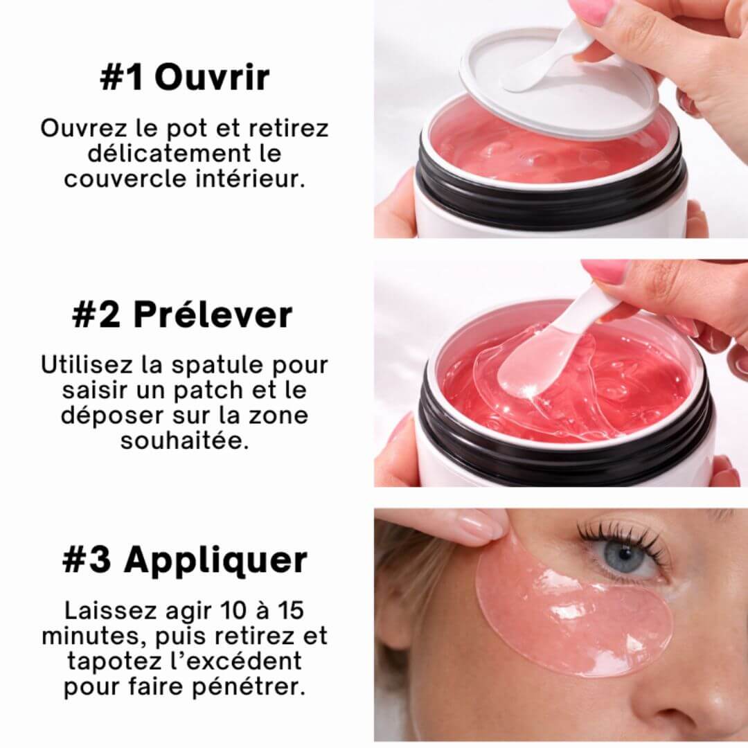 Patchs Hydrogel Peptide & Collagène