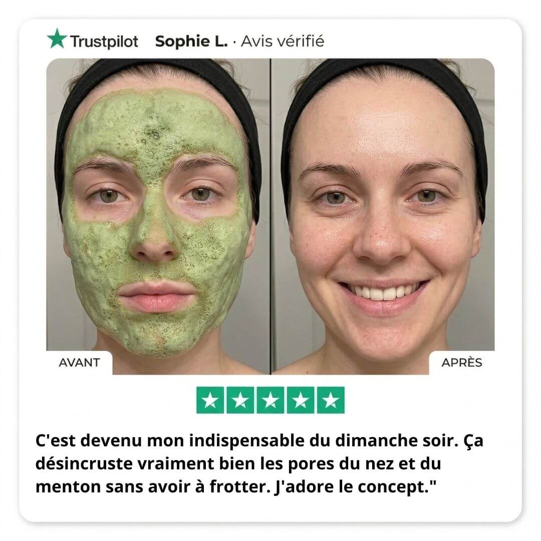Masque Bulles Purifiant au Basilic Sacré
