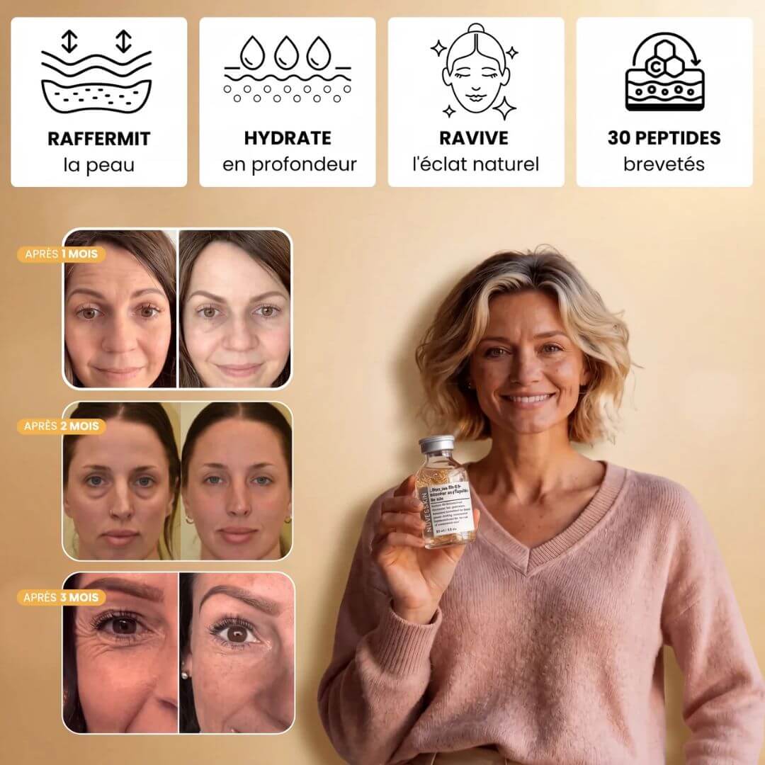 Sérum au Collagène & Peptides de Soie