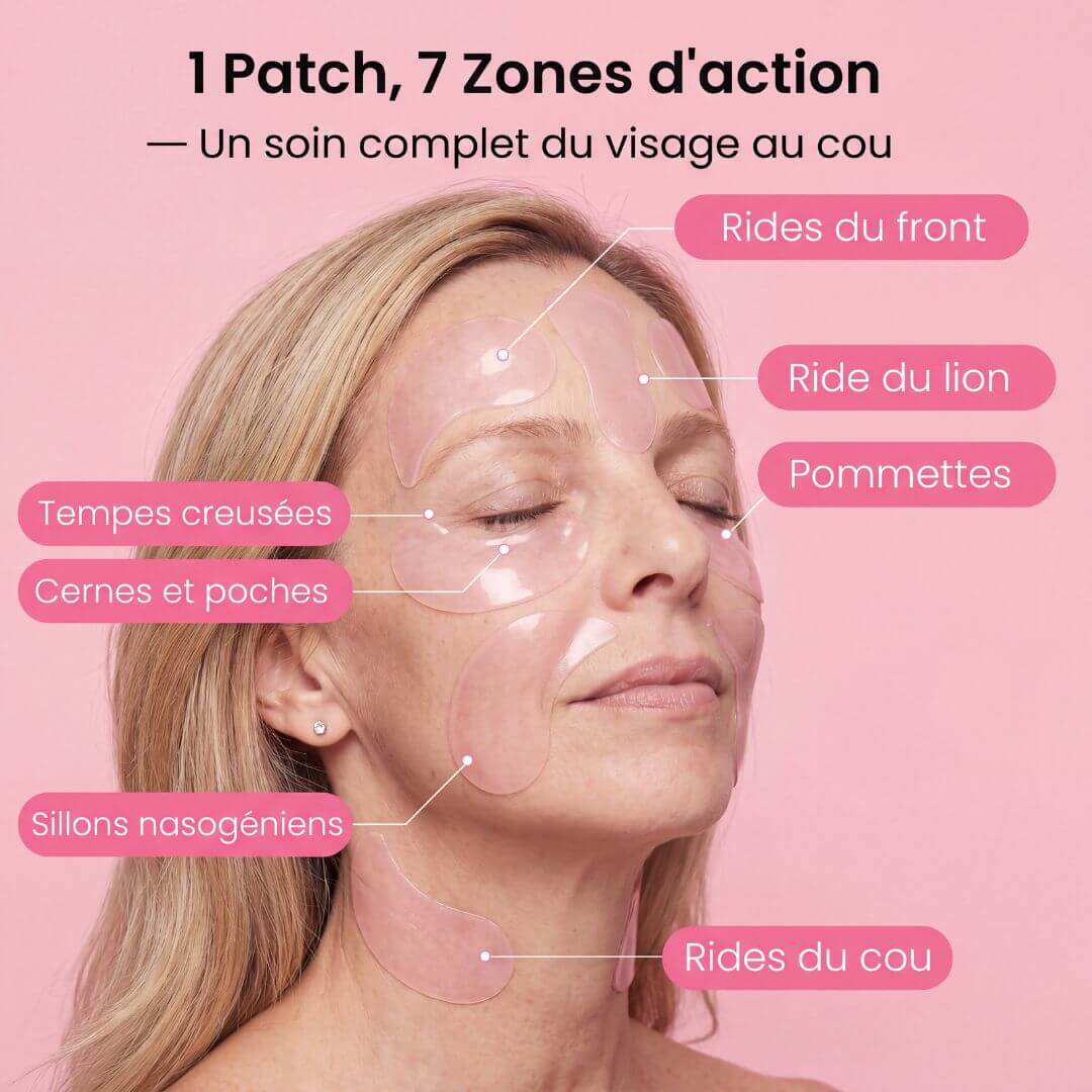 Patchs Hydrogel Peptide & Collagène