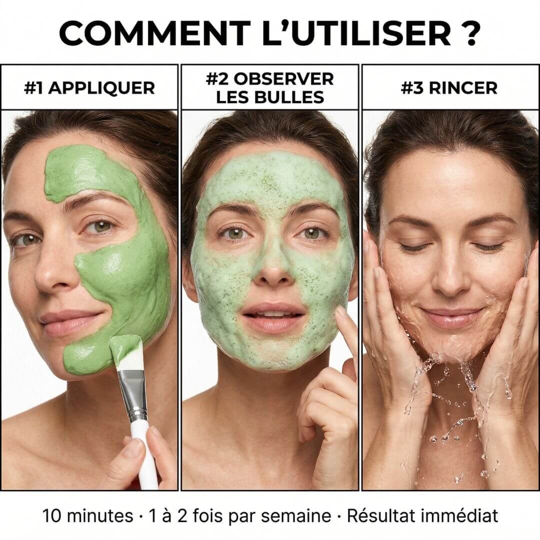 Masque Bulles Purifiant au Basilic Sacré