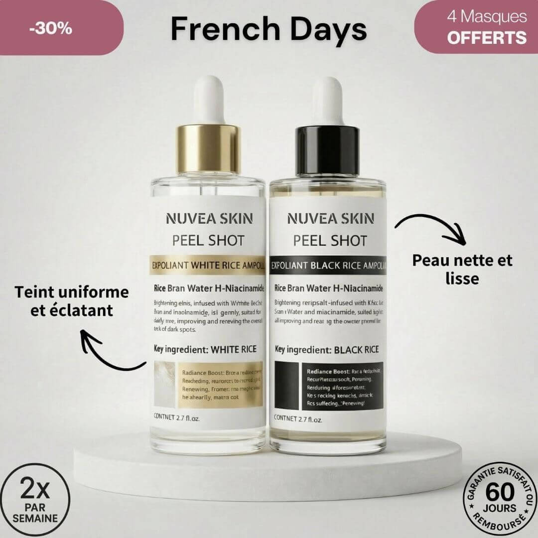 Peel Shot : Fini les points noirs, place à la peau nette.