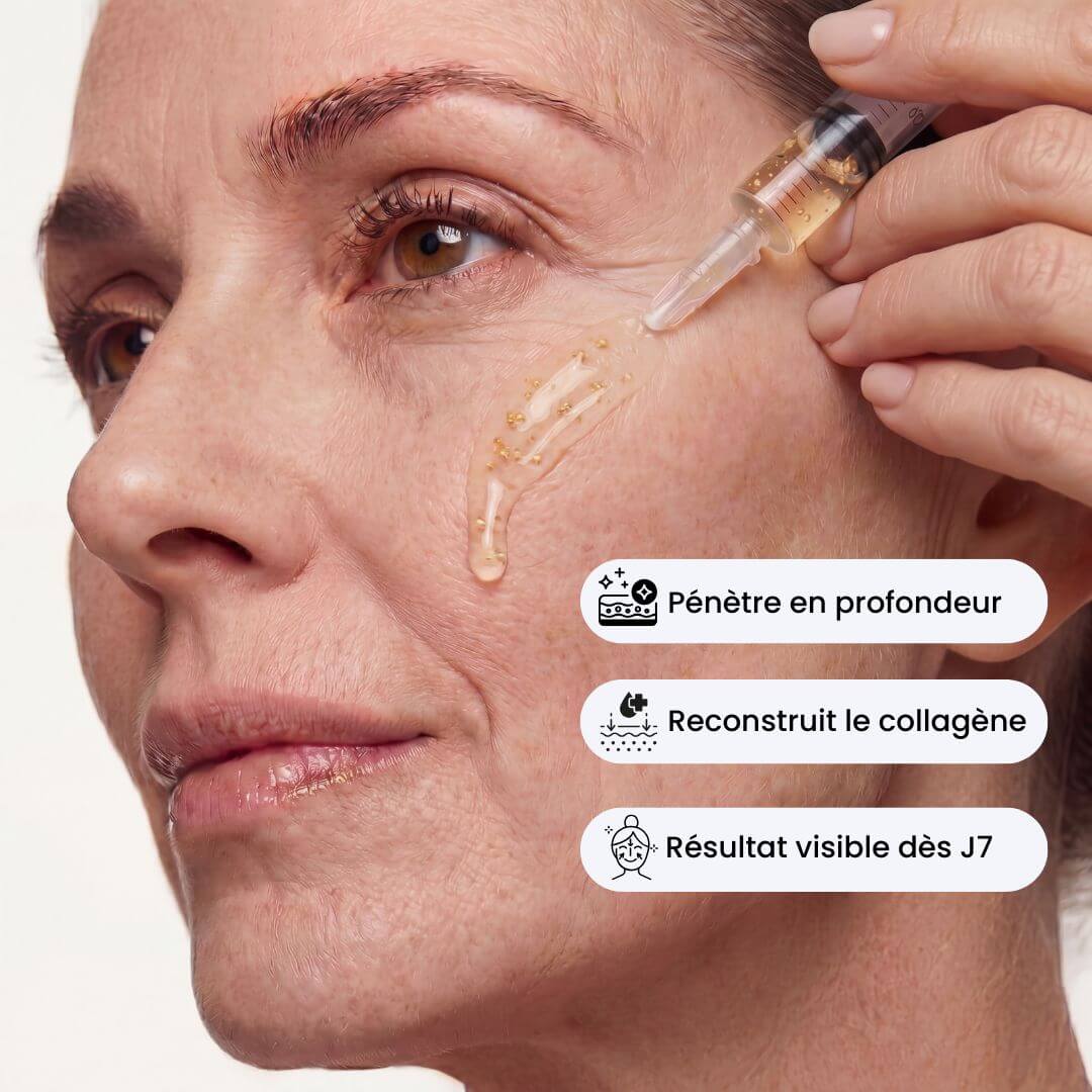 Sérum au Collagène & Peptides de Soie