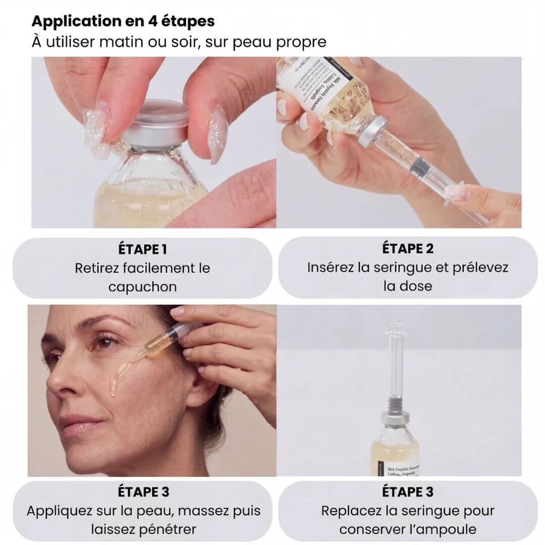 Sérum au Collagène & Peptides de Soie